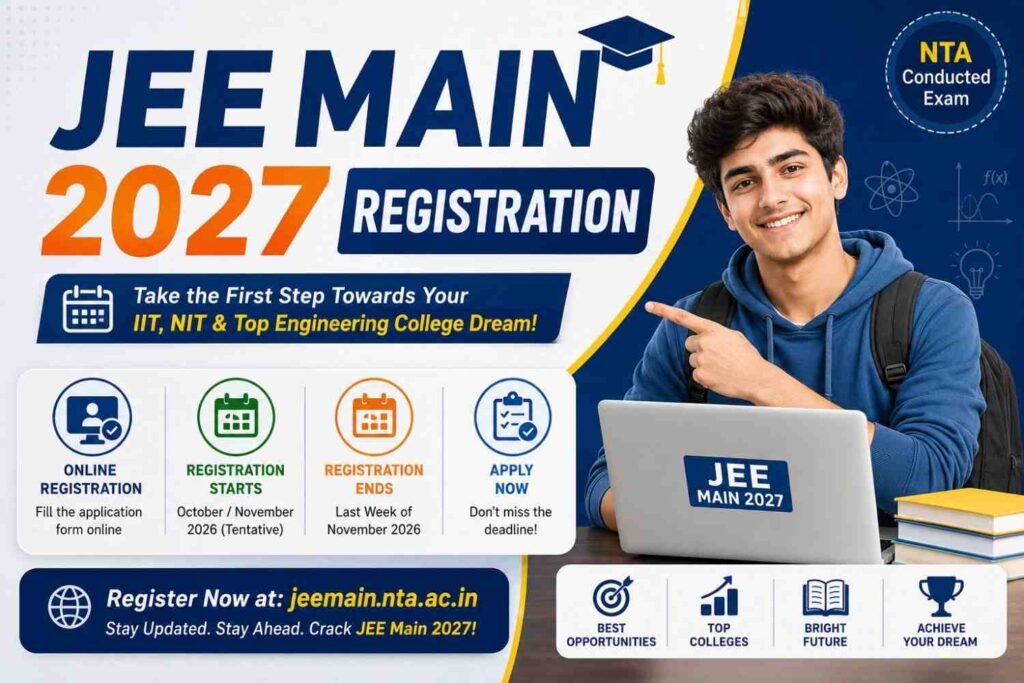 nta jee main 2027 registration